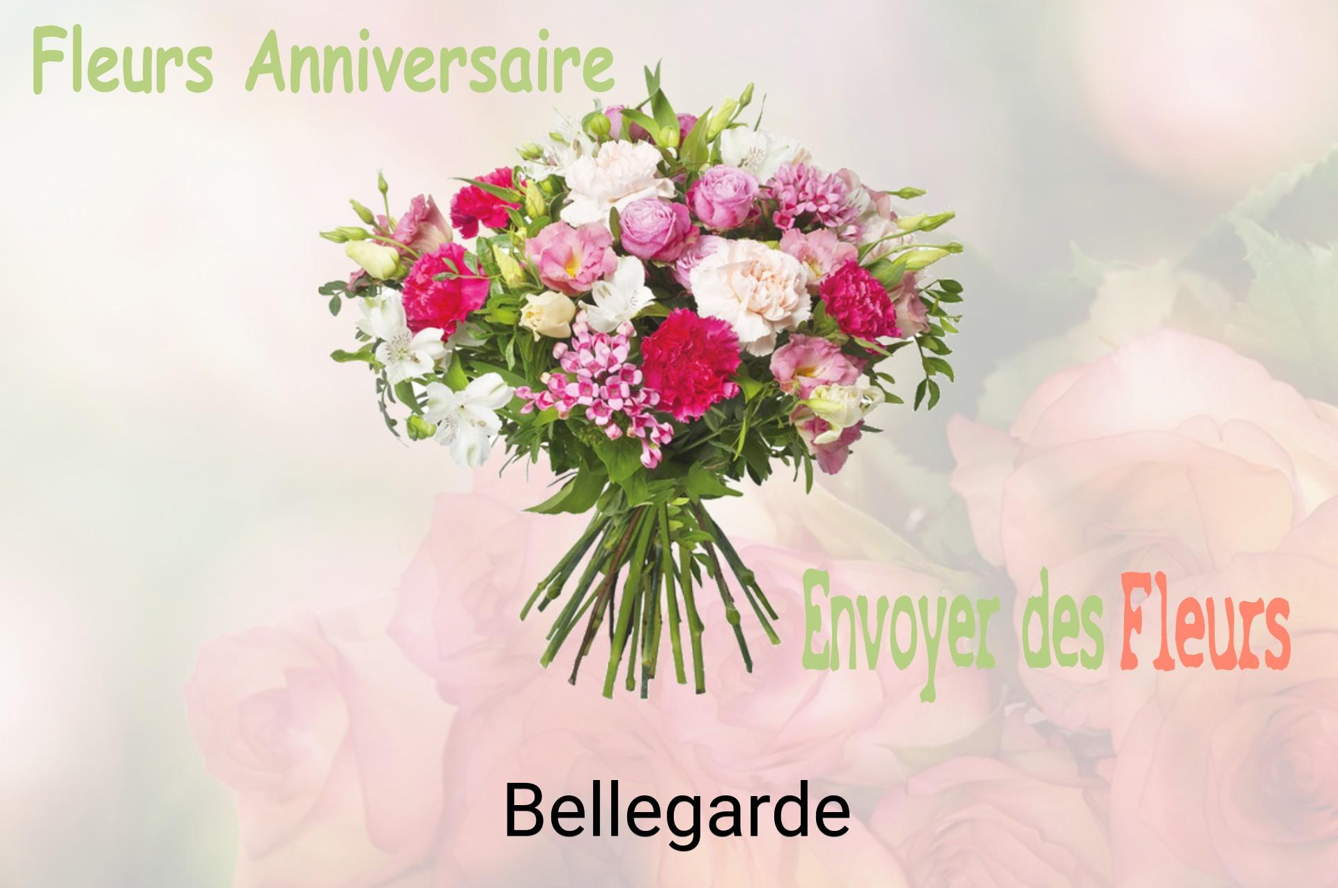 Bouquet de fleurs d’anniversaire livré à Bellegarde