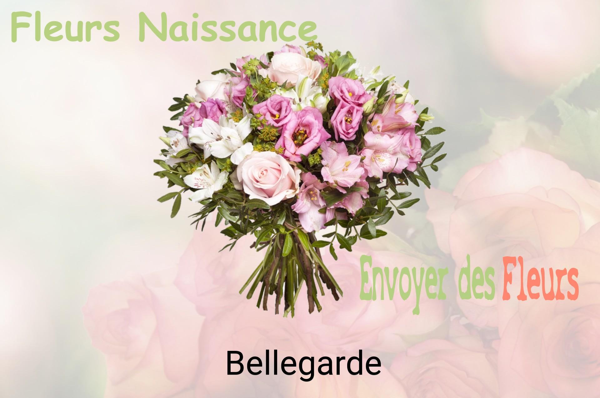 Bouquet de fleurs de naissance livré à Bellegarde