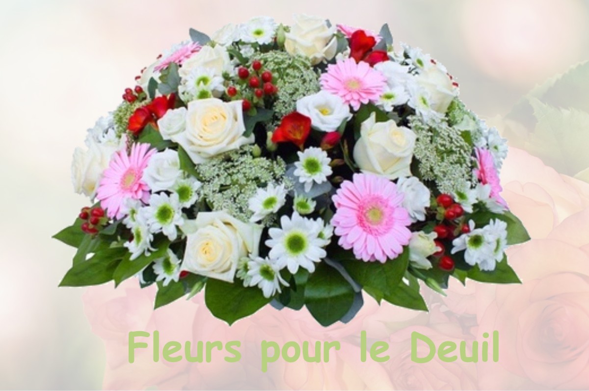 fleurs deuil BELLEGARDE